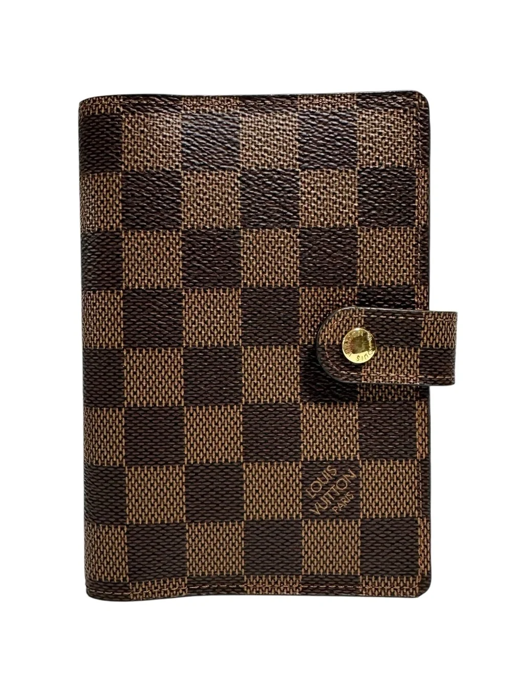 Louis Vuitton Damier Ebene Leather Agenda PM Passport Travel Organizer